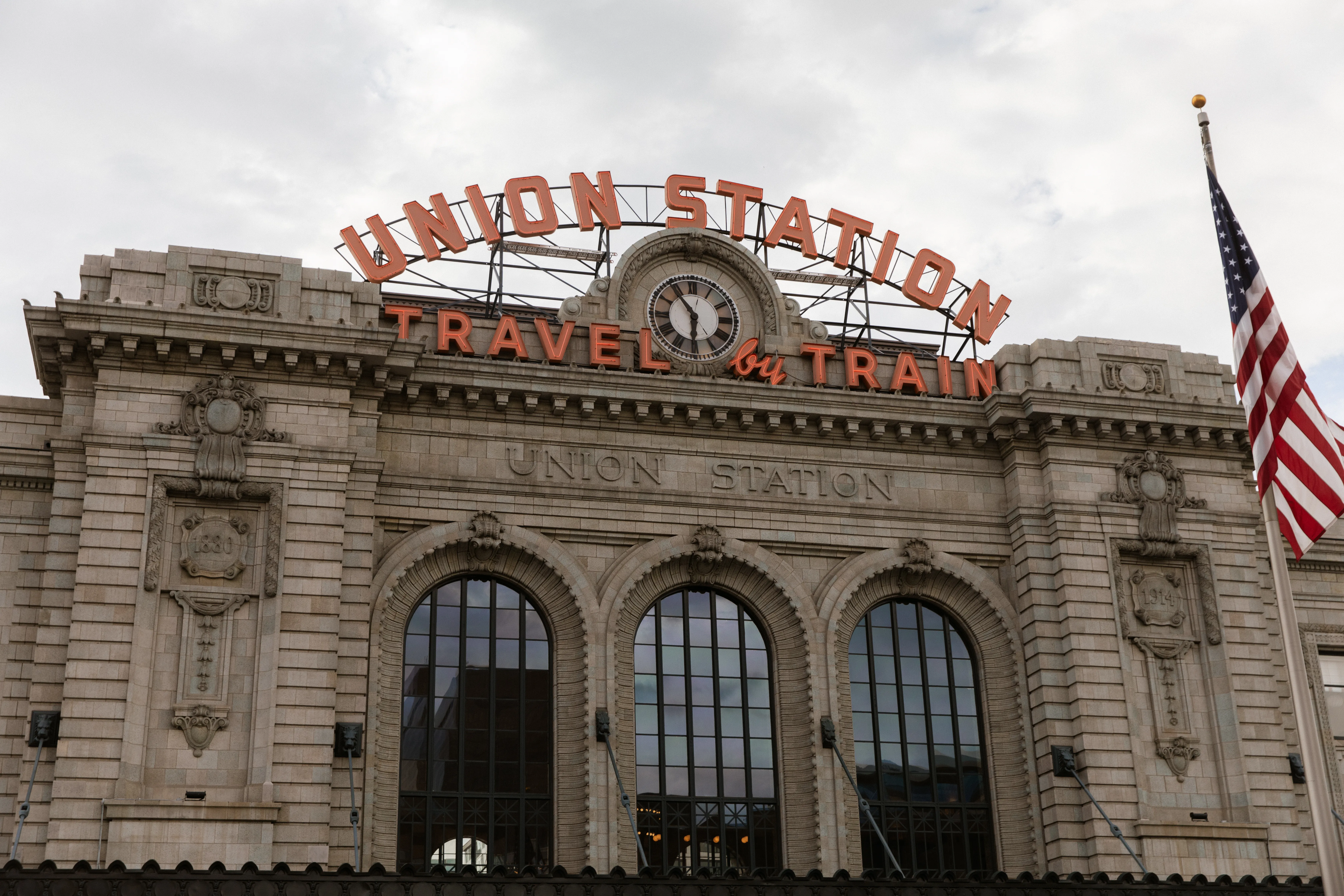 Corner perspective on the ballpark