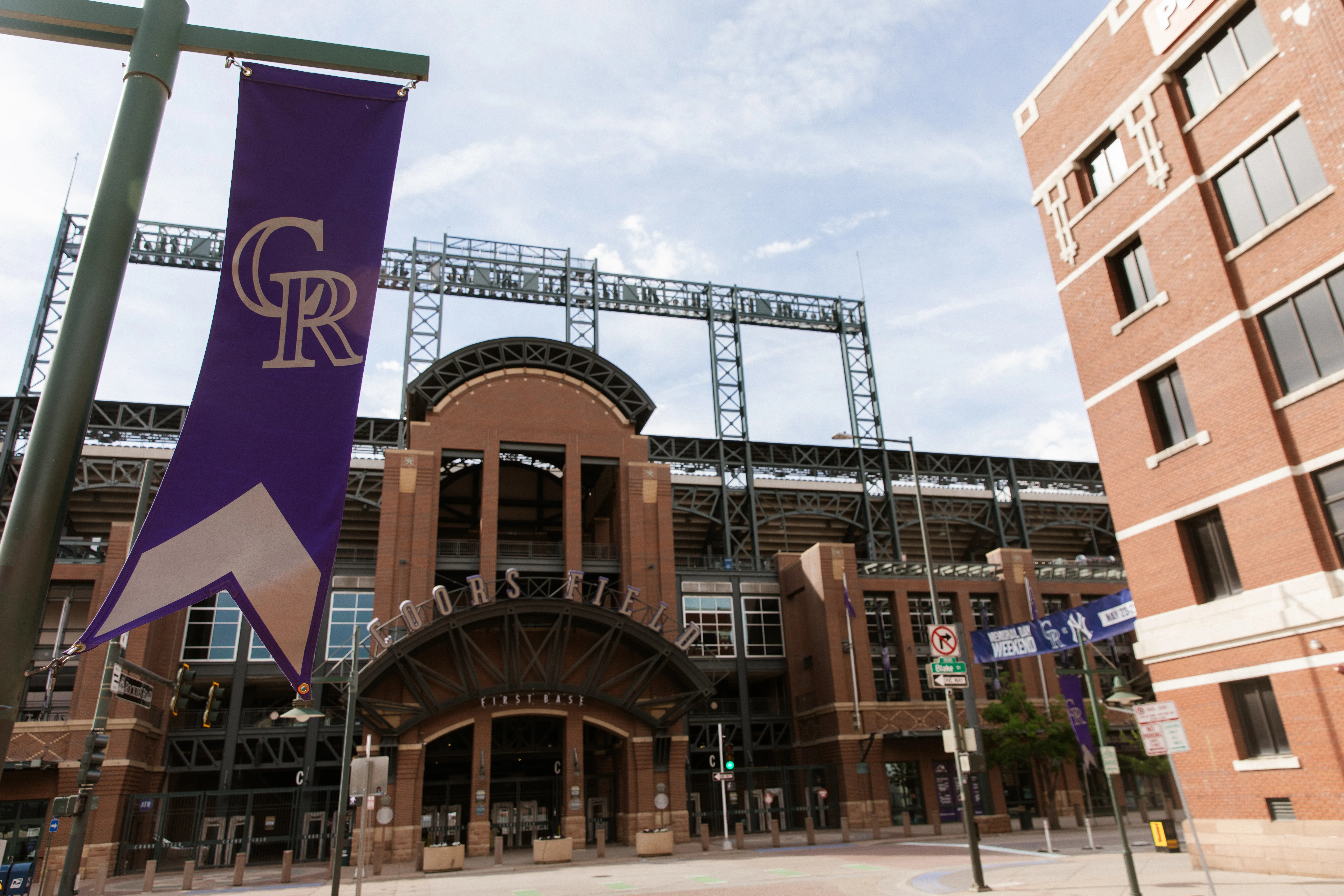 Home plate clock tower