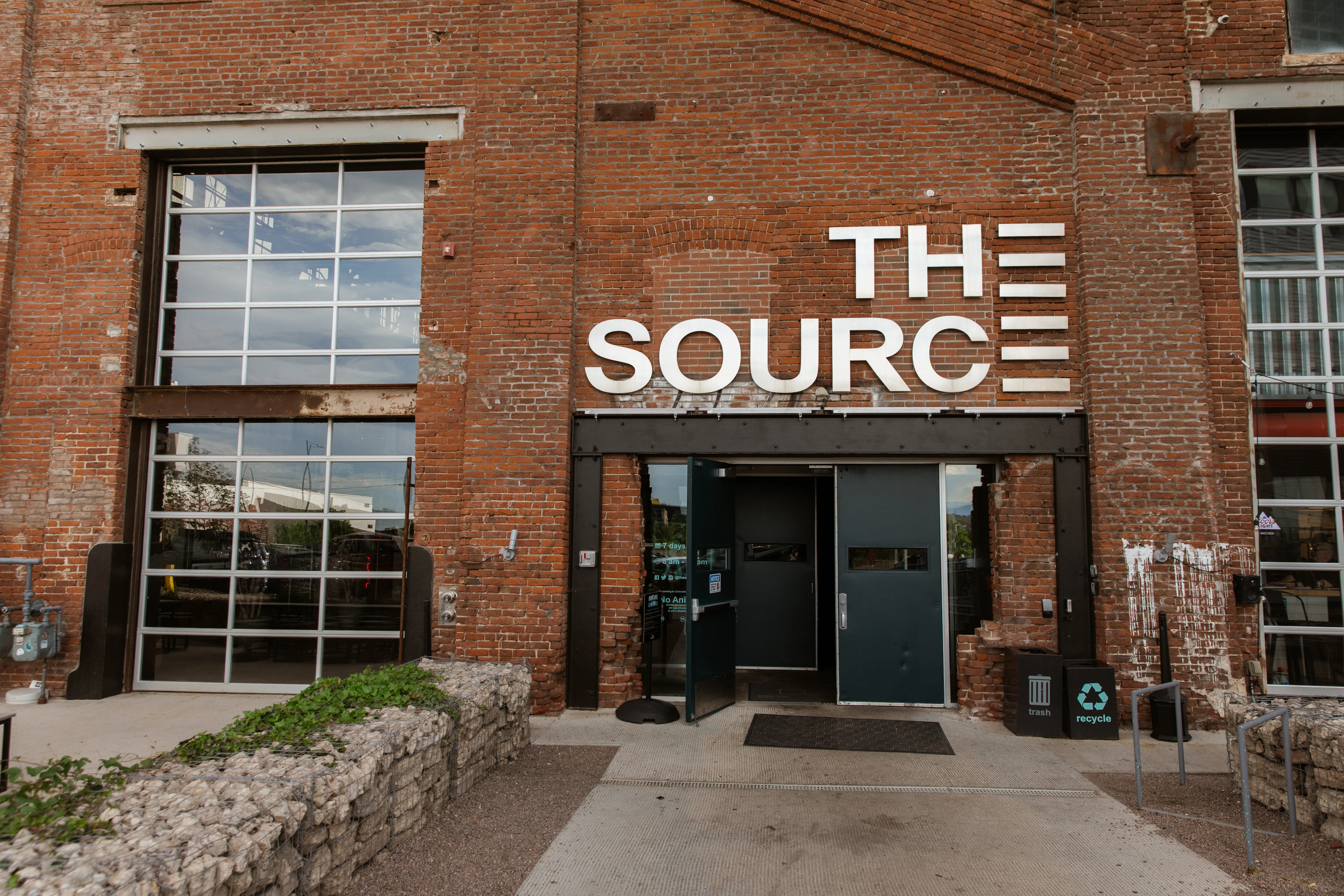 The Source Hotel entrance